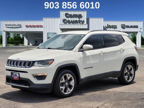 White Clearcoat 2018 Jeep Compass Limited