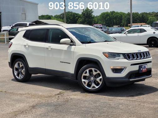 White Clearcoat 2018 Jeep Compass Limited