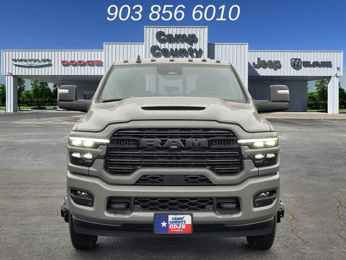 Ceramic Gray Clearcoat 2026 RAM 3500 Laramie Crew Cab 4x4 8' Box