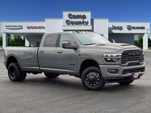 Ceramic Gray Clearcoat 2026 RAM 3500 Laramie Crew Cab 4x4 8' Box