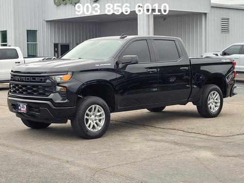 Black 2022 Chevrolet Silverado 1500 Custom