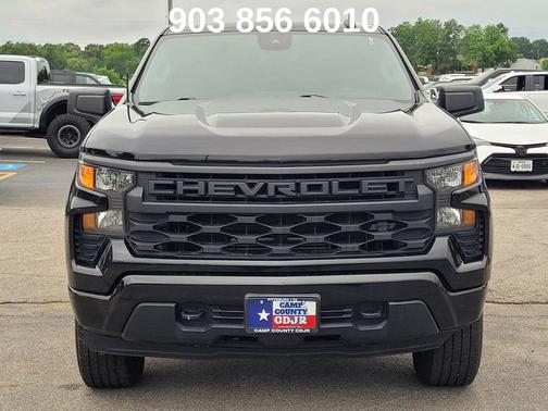 Black 2022 Chevrolet Silverado 1500 Custom