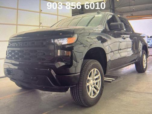 Black 2022 Chevrolet Silverado 1500 Custom