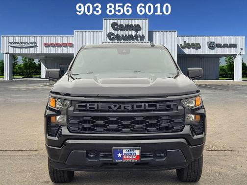 Black 2022 Chevrolet Silverado 1500 Custom