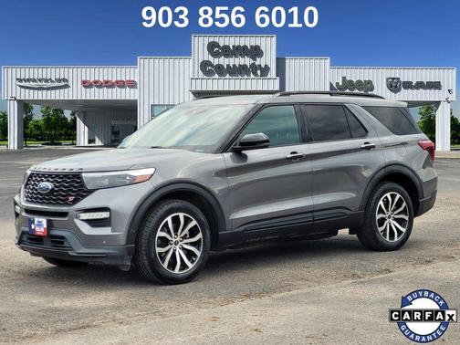 Carbonized Gray Metallic 2021 Ford Explorer ST
