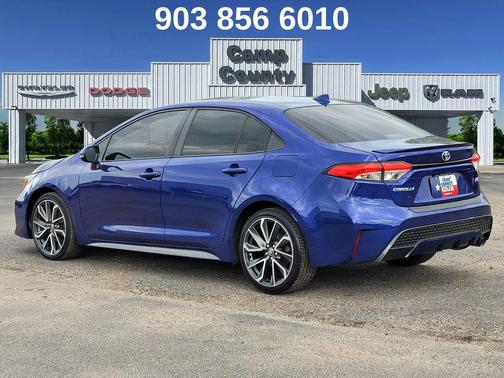 Blue Crush Metallic 2021 Toyota Corolla SE