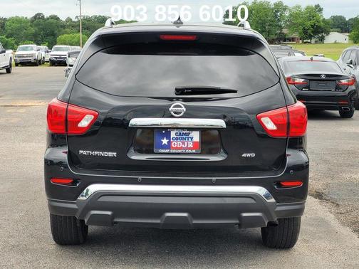 Magnetic Black Pearl 2020 Nissan Pathfinder S 4WD