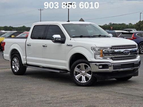 STAR WHITE METALLIC TRI-COAT 2020 Ford F-150 Lariat