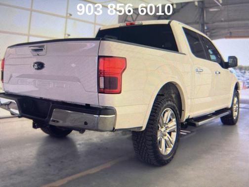 Star White Metallic Tri-Coat 2020 Ford F-150 Lariat
