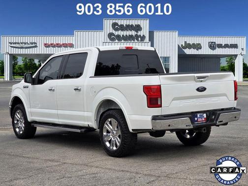 STAR WHITE METALLIC TRI-COAT 2020 Ford F-150 Lariat