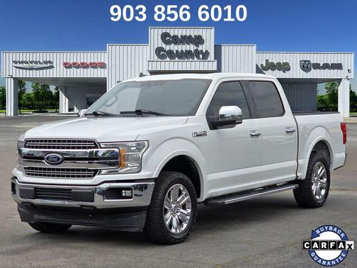 STAR WHITE METALLIC TRI-COAT 2020 Ford F-150 Lariat