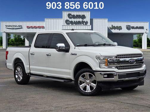 STAR WHITE METALLIC TRI-COAT 2020 Ford F-150 Lariat