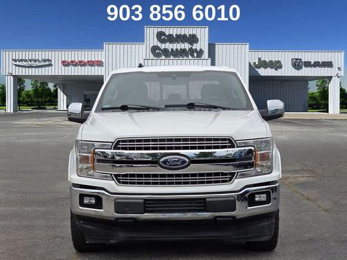 STAR WHITE METALLIC TRI-COAT 2020 Ford F-150 Lariat