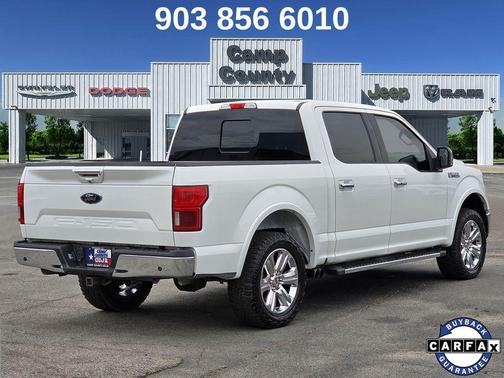 STAR WHITE METALLIC TRI-COAT 2020 Ford F-150 Lariat