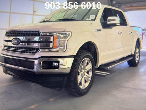 Star White Metallic Tri-Coat 2020 Ford F-150 Lariat