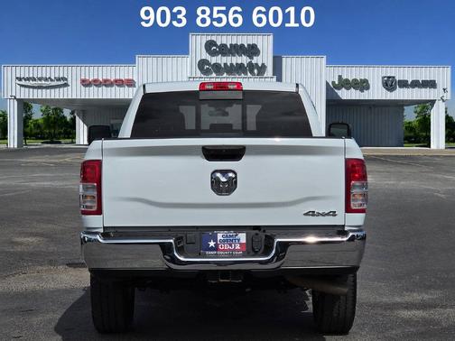 Bright White Clearcoat 2024 RAM 2500 Tradesman Crew Cab 4x4 6'4' Box
