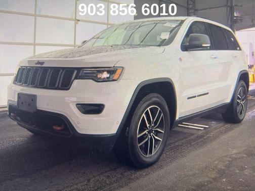 Bright White Clearcoat 2021 Jeep Grand Cherokee Trailhawk