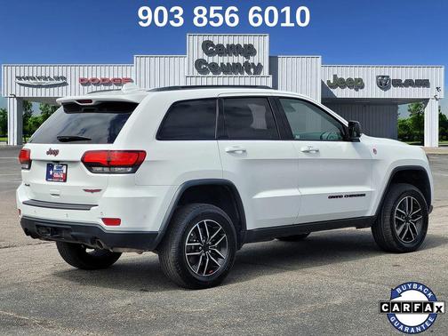 Bright White Clearcoat 2021 Jeep Grand Cherokee Trailhawk