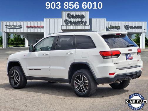 Bright White Clearcoat 2021 Jeep Grand Cherokee Trailhawk