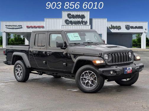 Black Clearcoat 2026 Jeep Gladiator Sport S