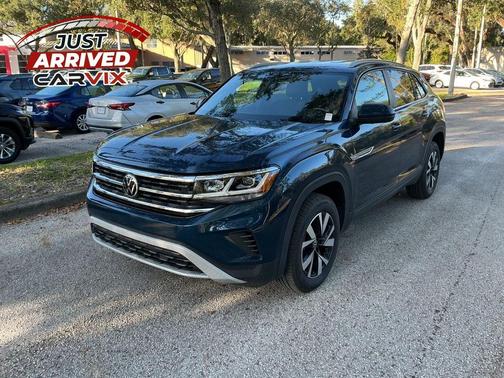 Tourmaline Blue Metallic 2022 Volkswagen Atlas Cross Sport 2.0T SE