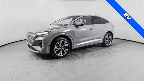 Pebble Gray 2023 Audi Q4 e-tron 50 Premium Plus