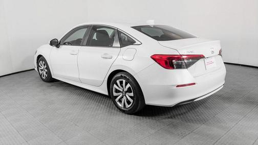 Platinum White Pearl 2023 Honda Civic LX