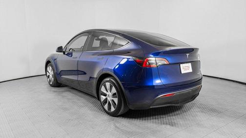 Deep Blue Metallic 2021 Tesla Model Y Long Range