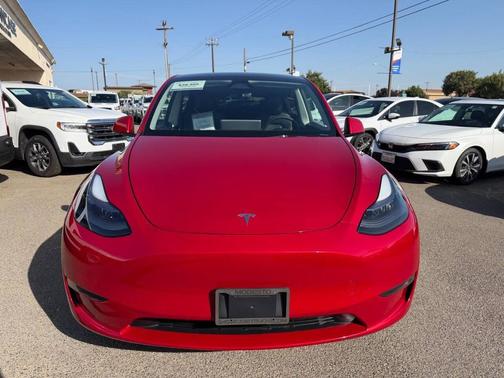 Midnight Cherry Red 2023 Tesla Model Y Long Range Dual Motor All-Wheel Drive