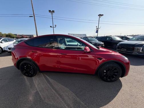 Midnight Cherry Red 2023 Tesla Model Y Long Range Dual Motor All-Wheel Drive