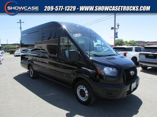 AGATE BLACK METALLIC 2023 Ford Transit-250 Base