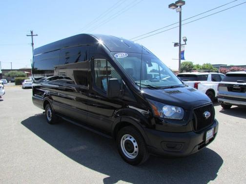 AGATE BLACK METALLIC 2023 Ford Transit-250 Base