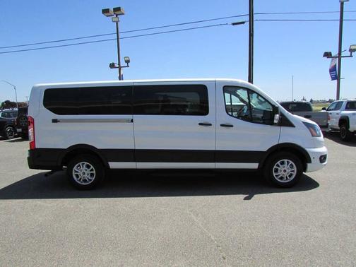 Oxford White 2024 Ford Transit-350 XLT