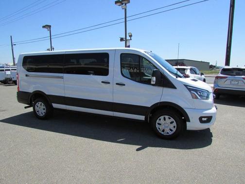 Oxford White 2023 Ford Transit-350 XLT
