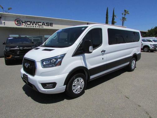Oxford White 2023 Ford Transit-350 XLT