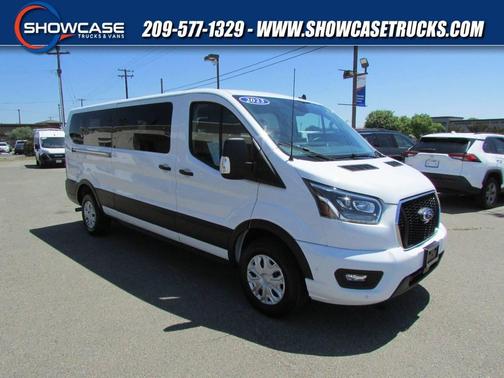 Oxford White 2023 Ford Transit-350 XLT