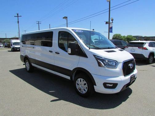 Oxford White 2023 Ford Transit-350 XLT