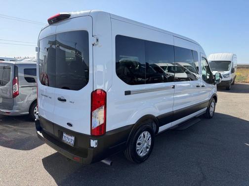 Oxford White 2023 Ford Transit-350 XLT