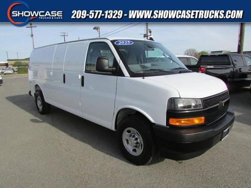 Summit White 2025 Chevrolet Express 2500 RWD 2500 Extended Wheelbase WT