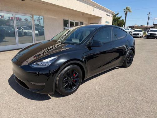 Solid Black 2021 Tesla Model Y Performance Dual Motor All-Wheel Drive