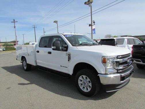 Oxford White 2021 Ford F-350 XLT