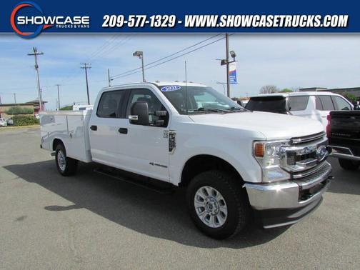 Oxford White 2021 Ford F-350 XLT