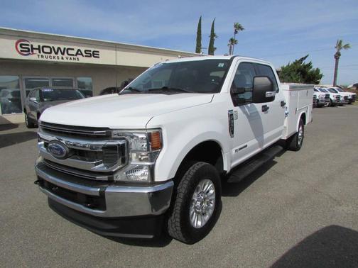 Oxford White 2021 Ford F-350 XLT