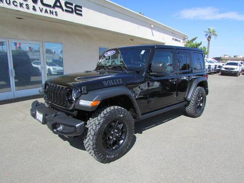 Black Clearcoat 2025 Jeep Wrangler Willys