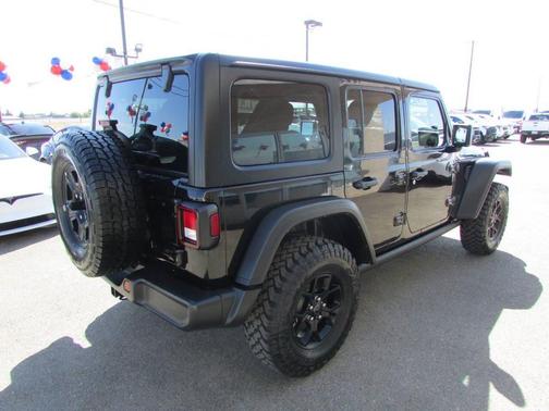 Black Clearcoat 2025 Jeep Wrangler Willys