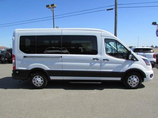 Oxford White 2024 Ford Transit-350 XLT