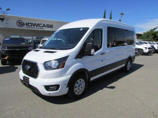 Oxford White 2024 Ford Transit-350 XLT