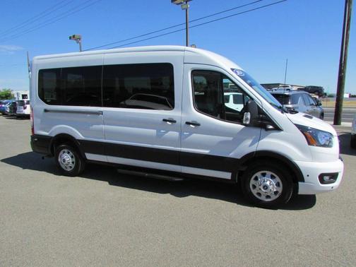 Oxford White 2024 Ford Transit-350 XLT