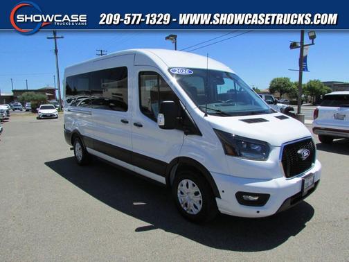 Oxford White 2026 Ford Transit-350 XLT