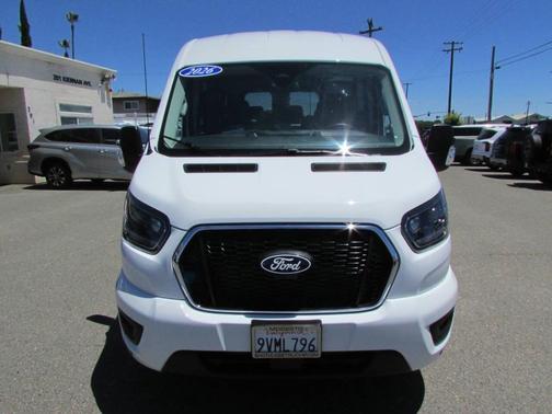 Oxford White 2026 Ford Transit-350 XLT